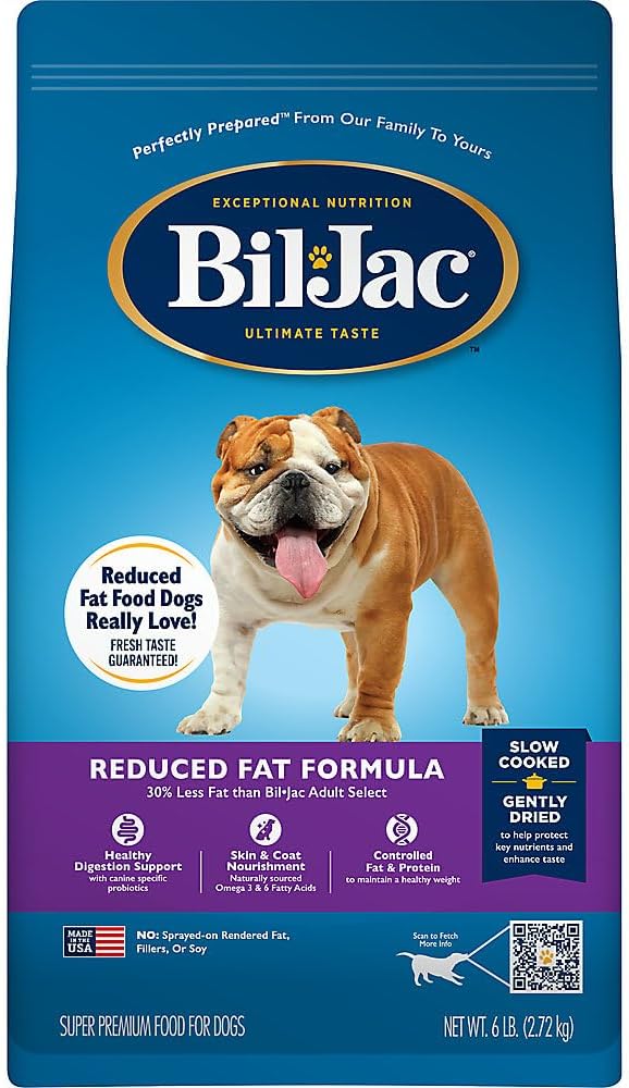 Bil-Jac Reduced Fat Formula Dry Dog Food