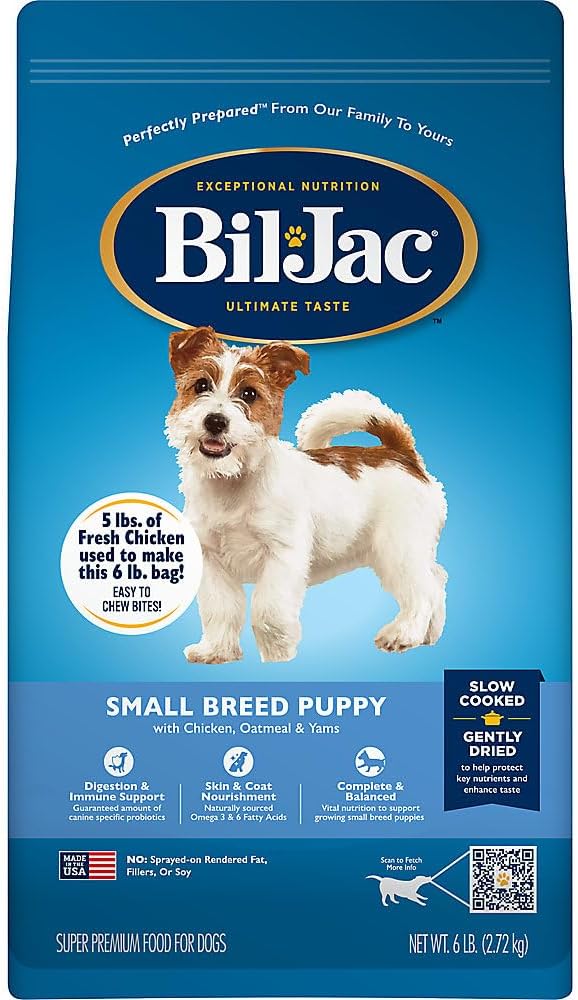 Bil-Jac Small Breed Puppy Dry Dog Food