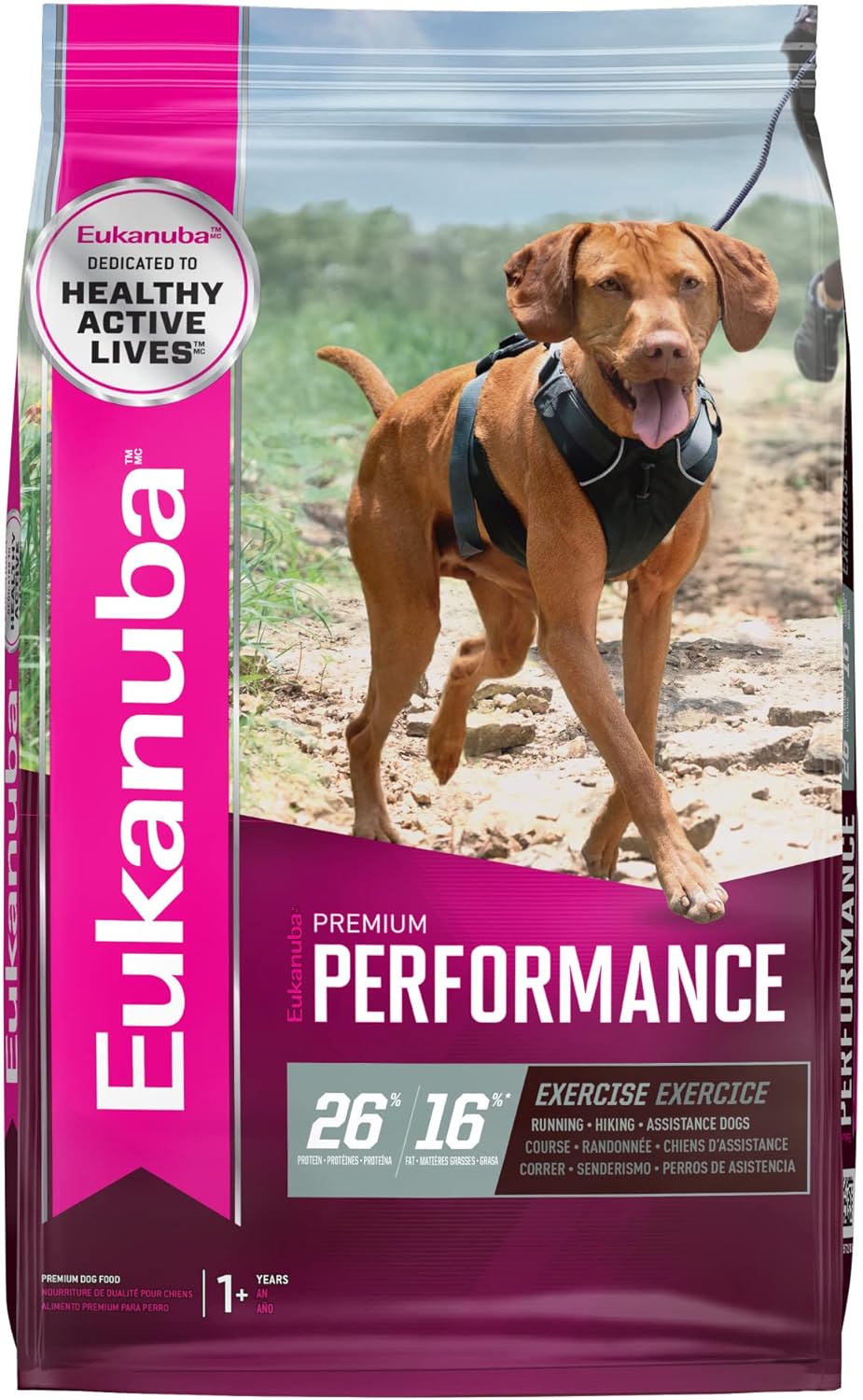 Eukanuba Premium Performance 26/16 Exercise Dry Dog Food