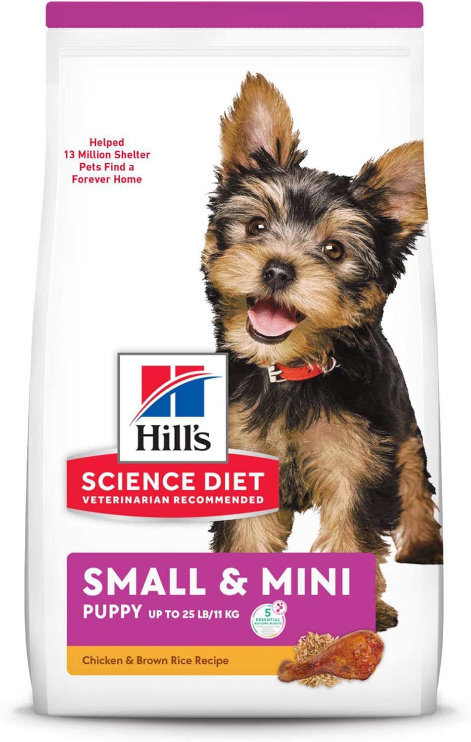 Hill’s Science Diet Puppy Small Paws Chicken Meal, Barley & Brown Rice Recipe Dry Dog Food