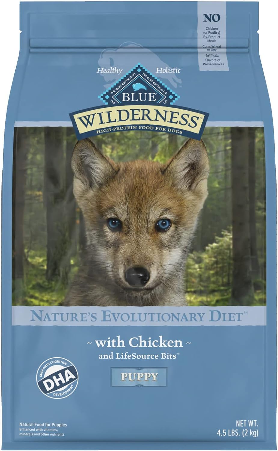 Blue Wilderness Puppy Chicken Recipe Dry Dog Food