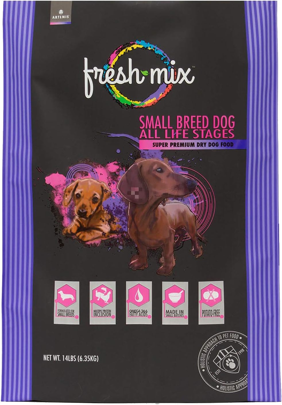 Artemis Fresh Mix Small Breed Dog All Life Stages Dry Dog Food
