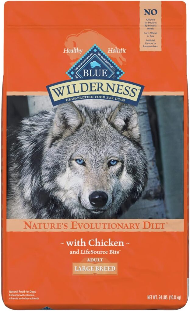 Blue Wilderness Large Breed Adult Chicken Recipe Dry Dog Food