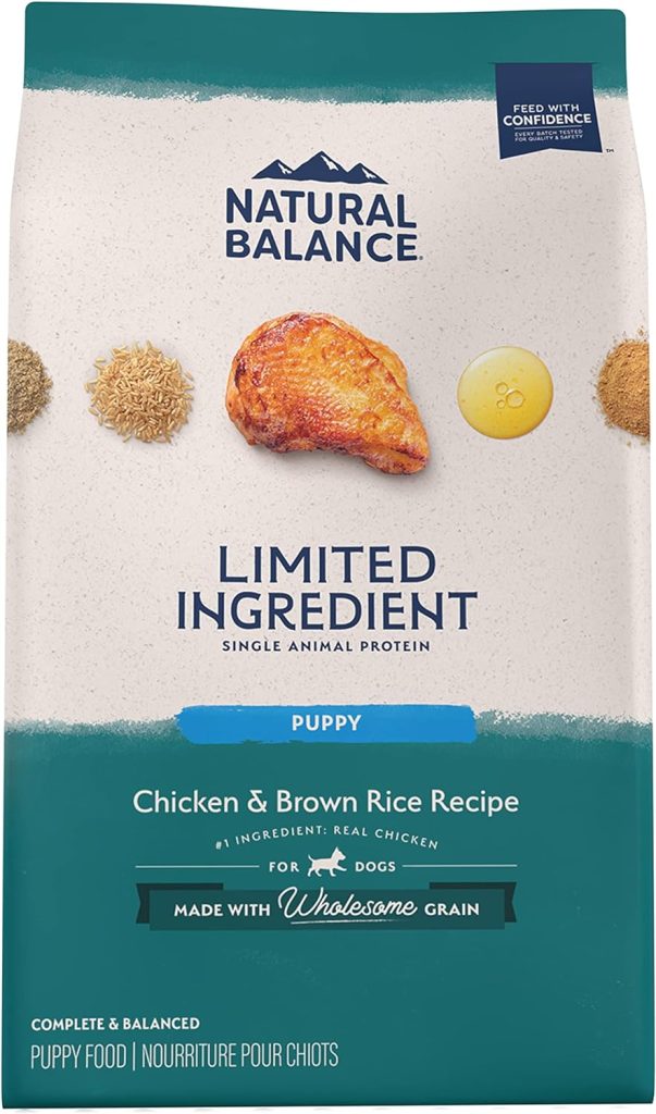 Natural Balance L.I.D. Limited Ingredient Diets Chicken & Brown Rice Puppy Dry Dog Food