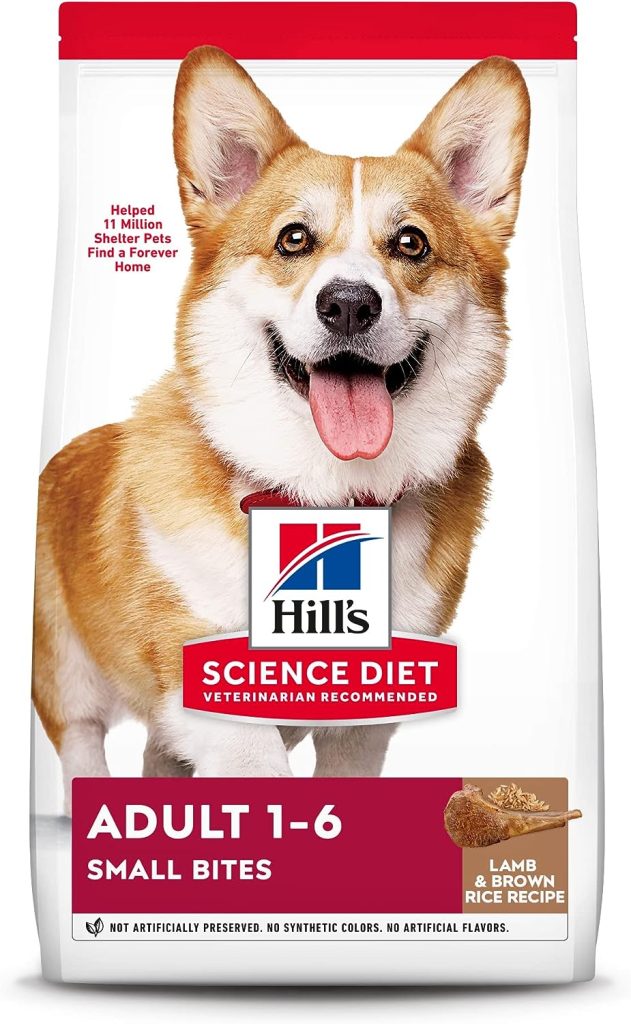 Hill’s Science Diet Adult 1-6 Small Bites Lamb Meal & Brown Rice Recipe Dry Dog Food
