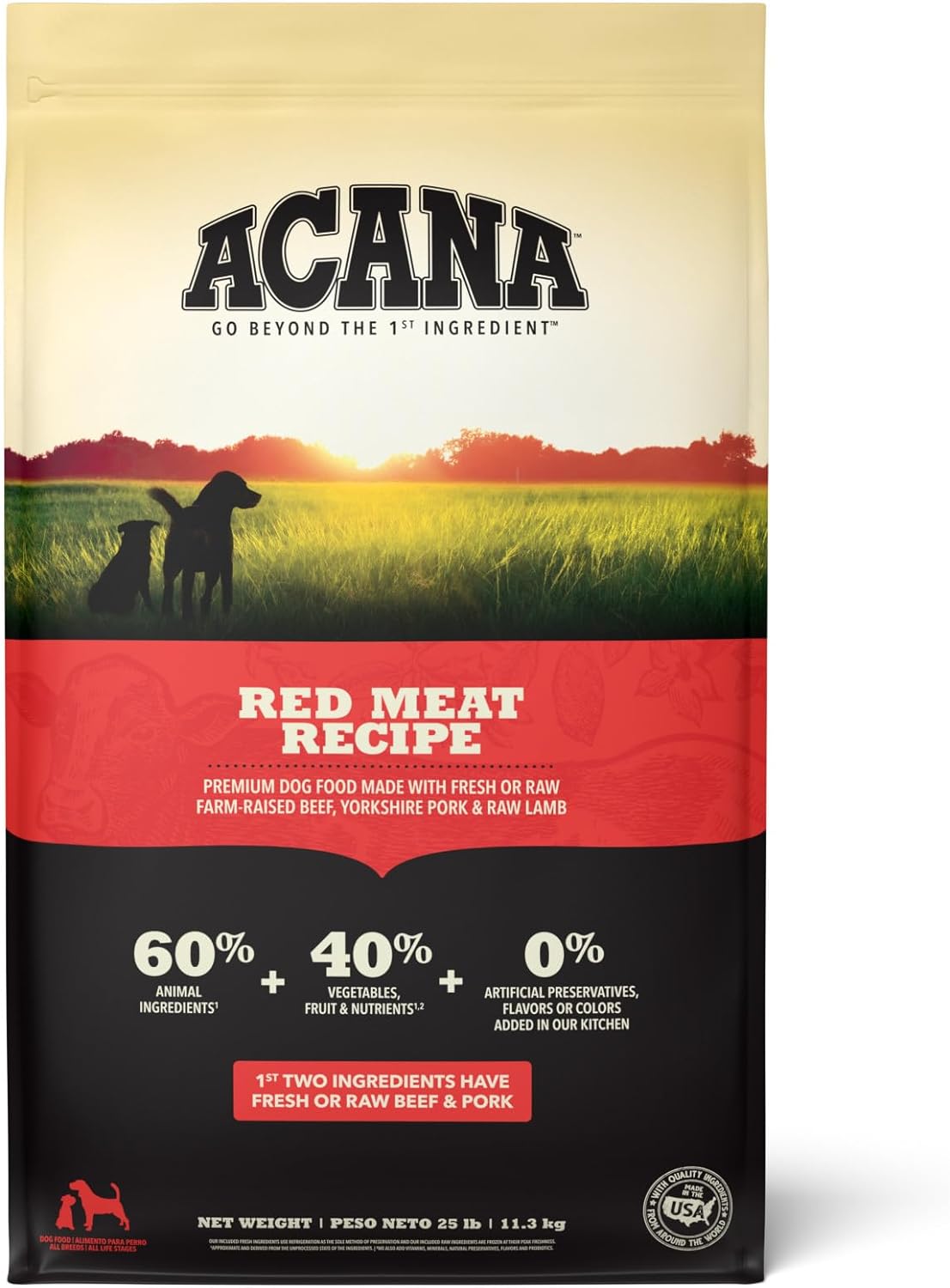 Acana Red Meat Recipe Dry Dog Food