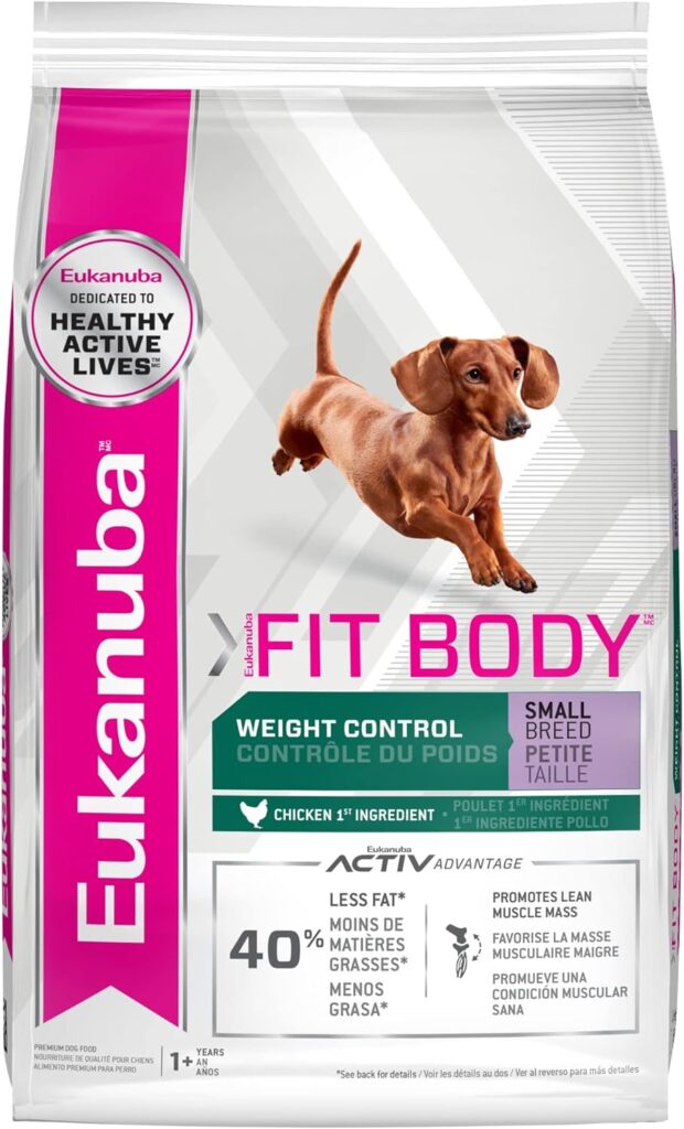 Eukanuba Fit Body Small Breed Weight Control Dry Dog Food