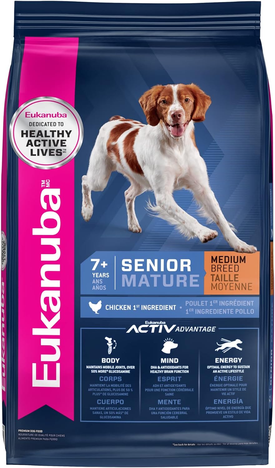 Eukanuba Senior Medium Breed Dry Dog Food