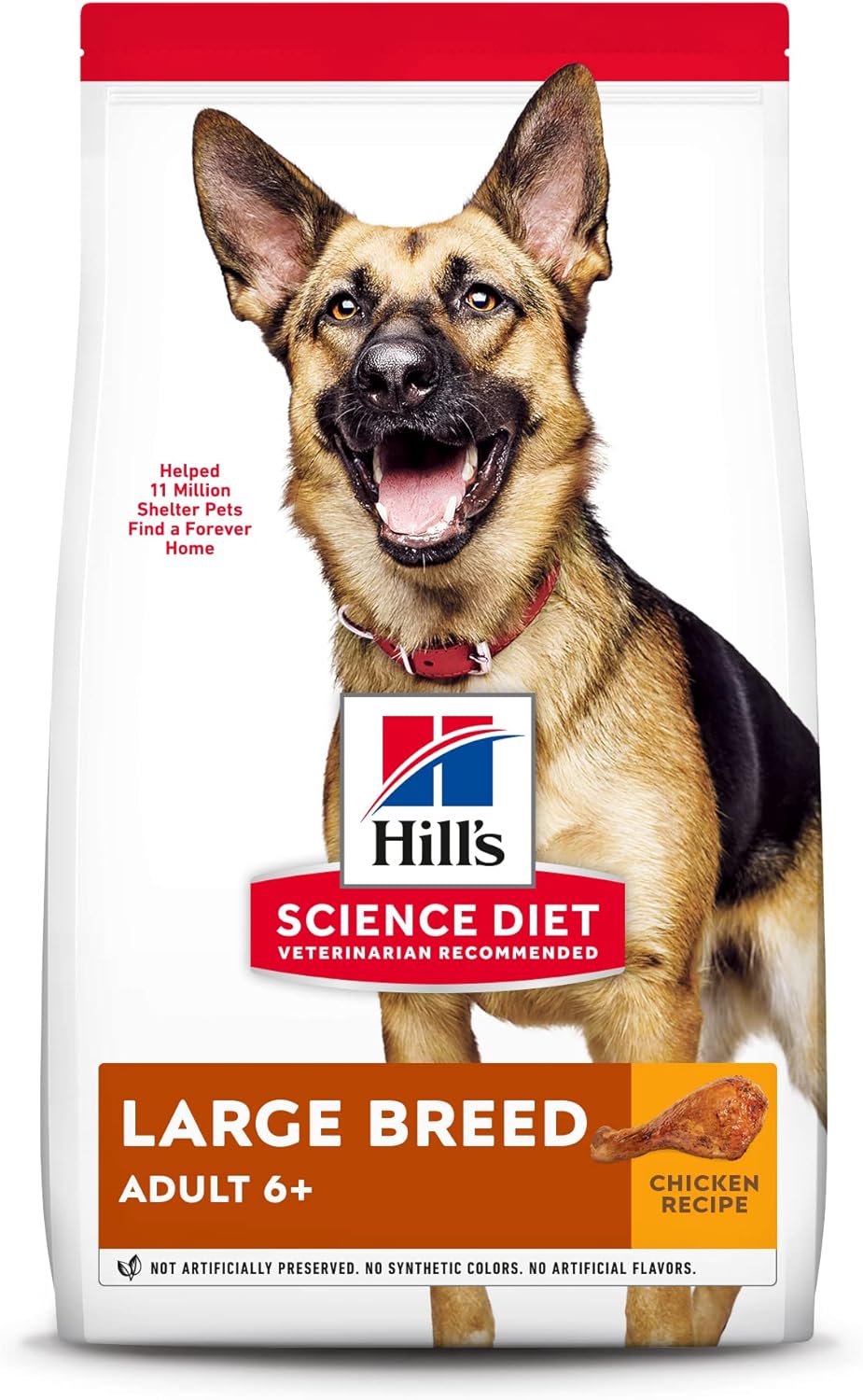 Hill’s Science Diet Adult 6+ Large Breed Chicken Meal, Barley & Rice Recipe Dry Dog Food