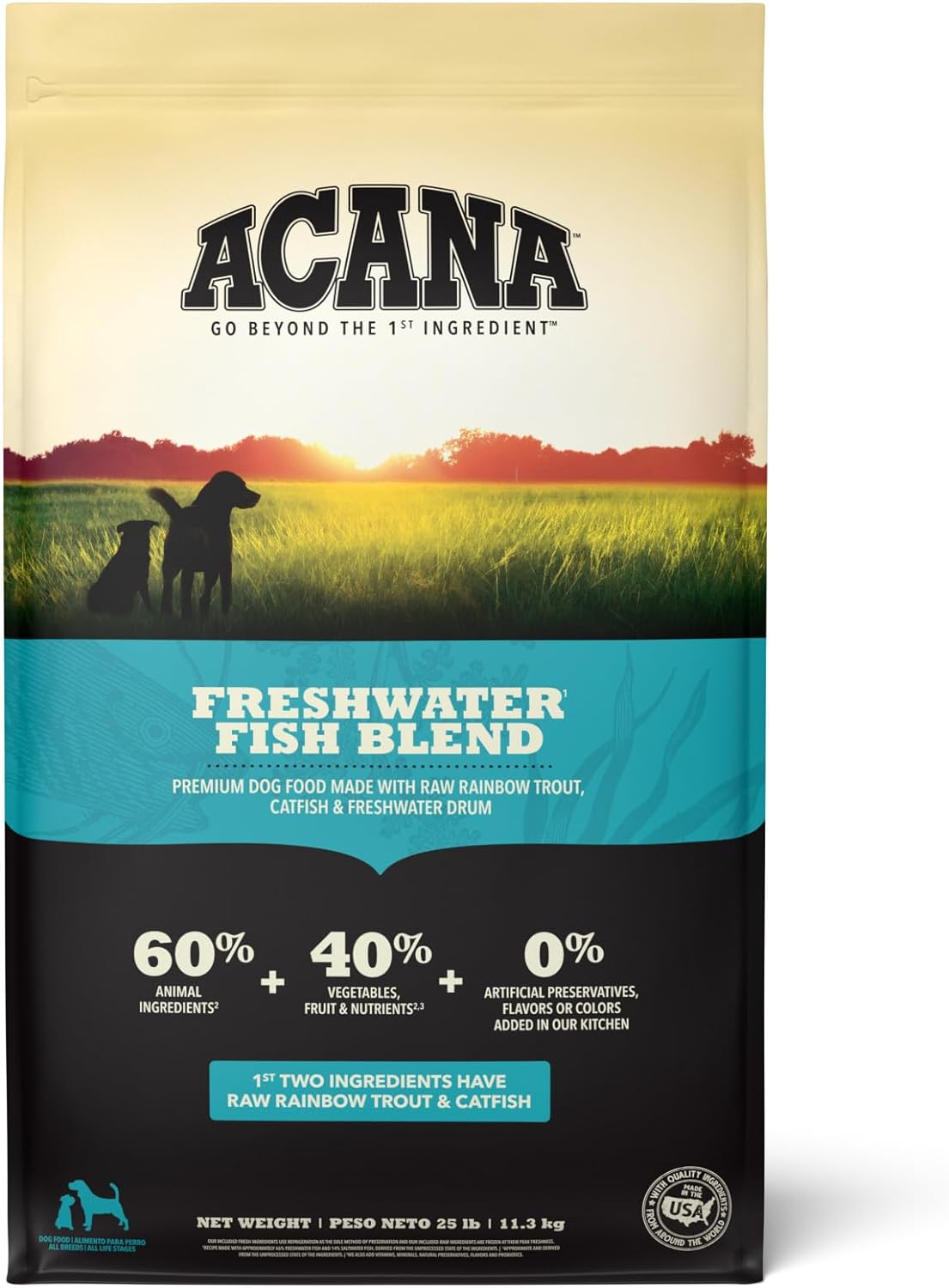 Acana Freshwater Fish Blend Dry Dog Food