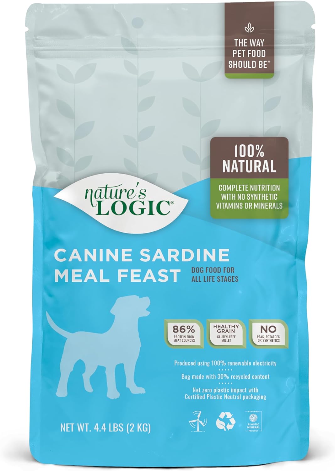 Nature’s Logic Canine Sardine Meal Feast Dry Dog Food