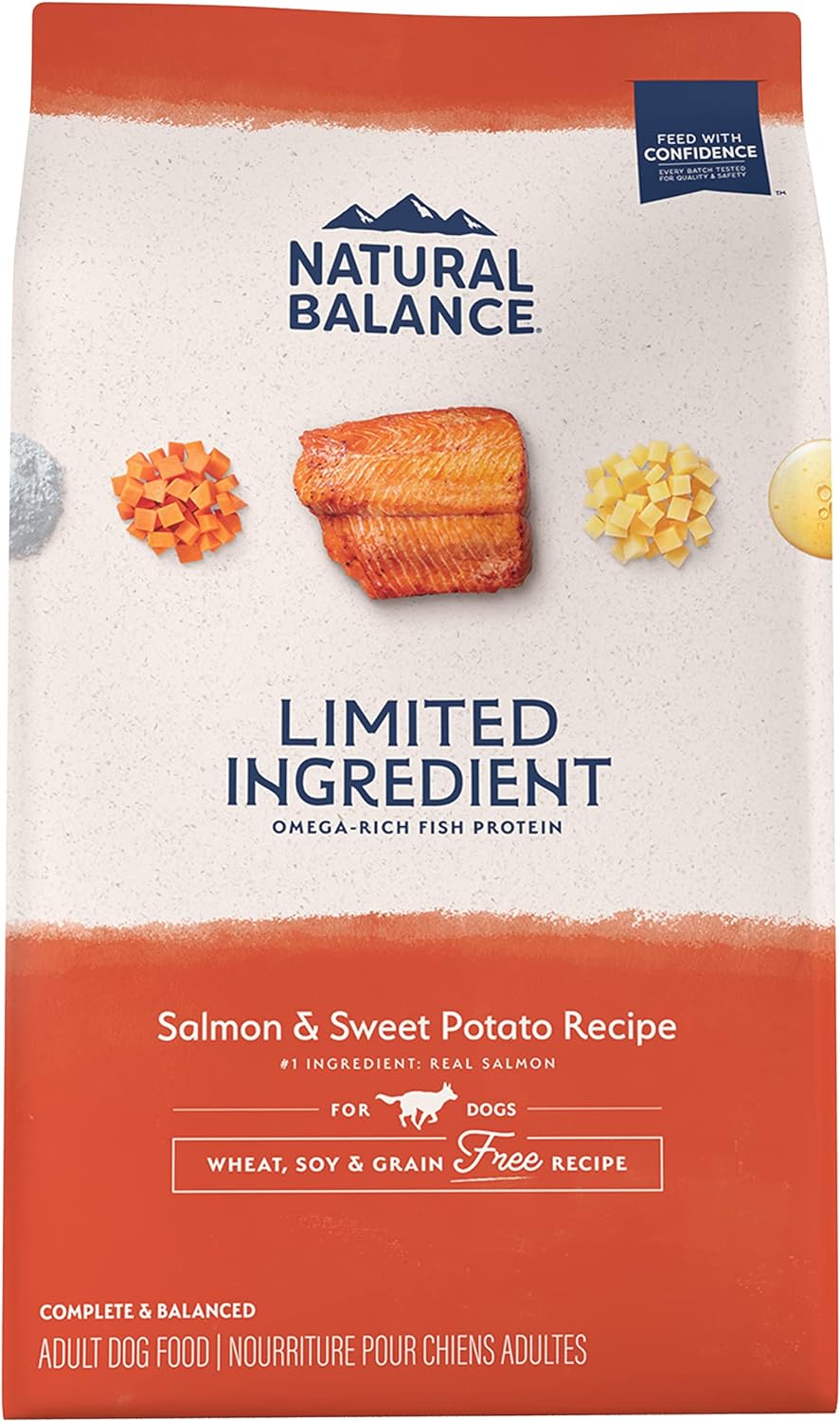 Natural Balance L.I.D. Limited Ingredient Diets Grain-Free Salmon & Sweet Potato Dry Dog Food