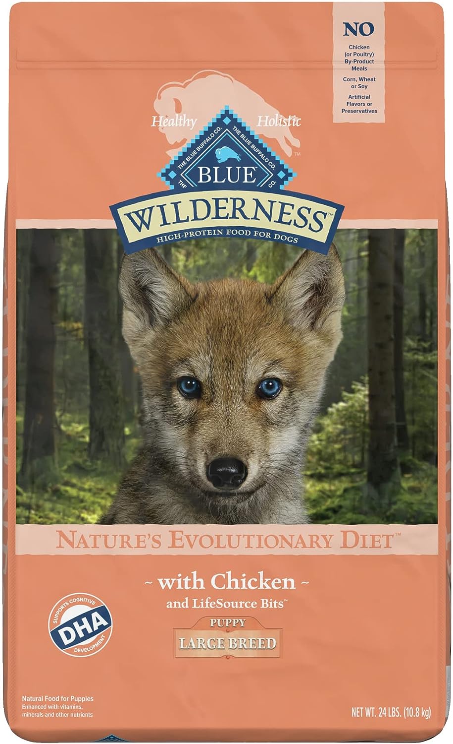 Blue Wilderness Large Breed Puppy Chicken Recipe Dry Dog Food