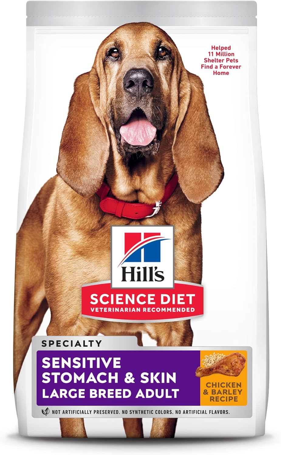 Hill’s Science Diet Adult Sensitive Stomach & Skin Large Breed Chicken Recipe Dry Dog Food