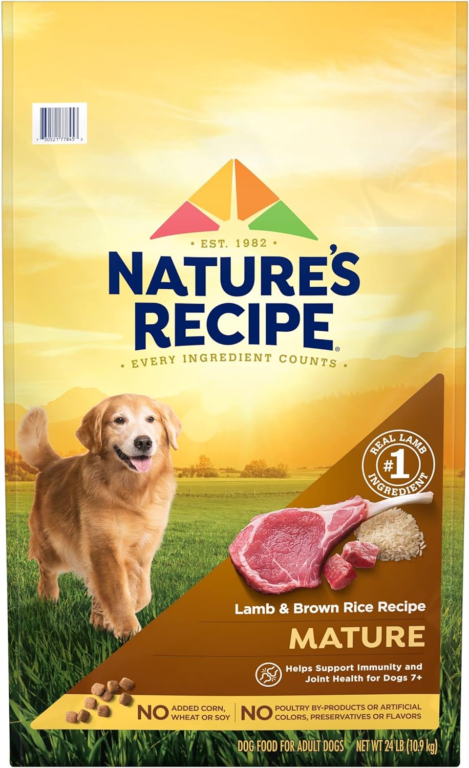 Nature’s Recipe Original Adult Lamb Meal & Rice Recipe Dry Dog Food