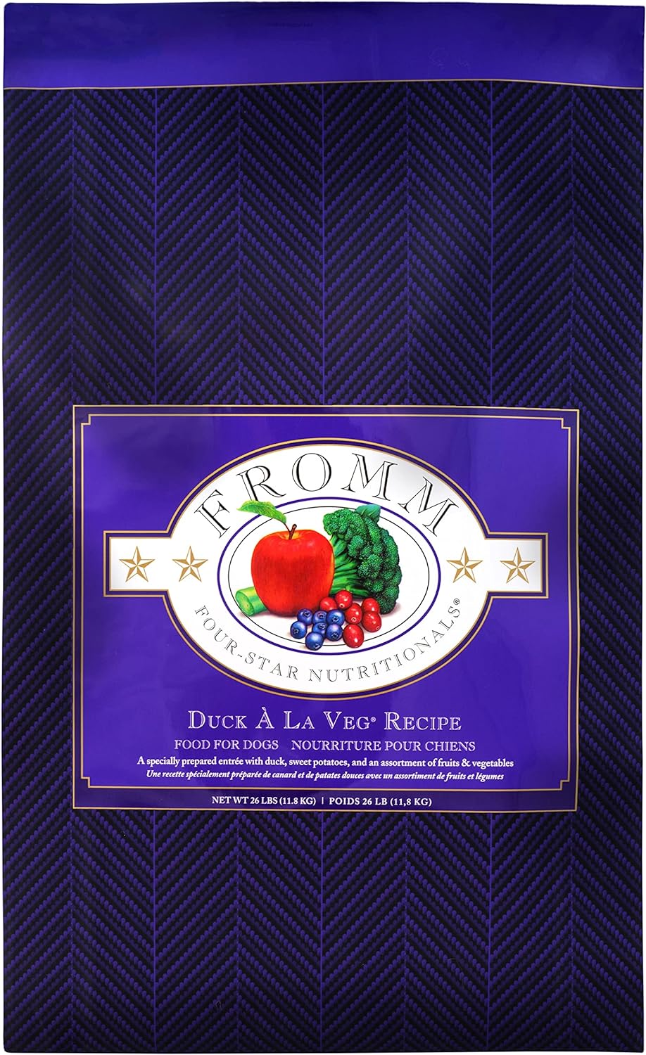 Fromm Four-Star Duck À La Veg® Recipe Dry Dog Food