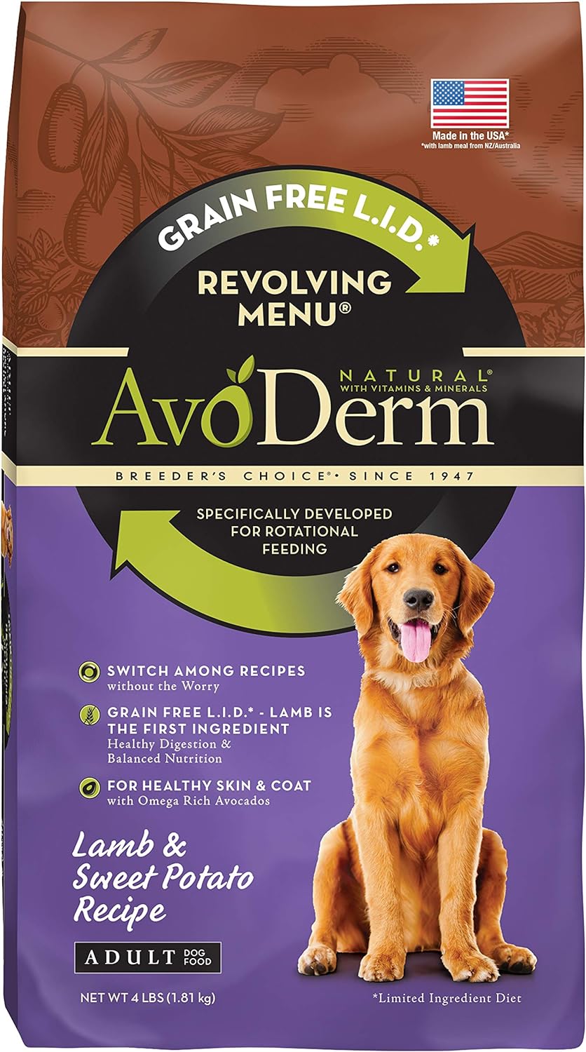 AvoDerm Limited Ingredient Diet Grain-Free Lamb & Sweet Potato Formula Dry Dog Food