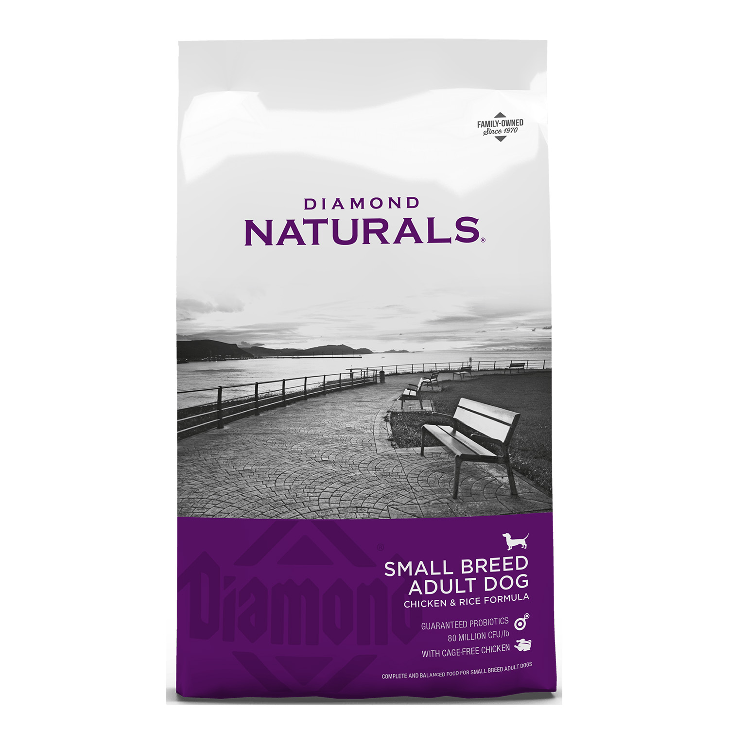 Diamond Naturals Small Breed Adult Dog Chicken & Rice Formula Dry Dog Food