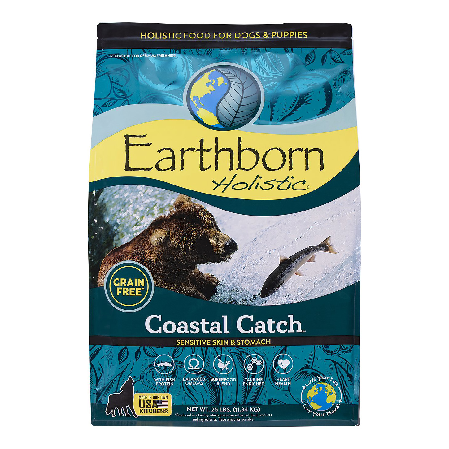 Earthborn Holistic Coastal Catch Grain-Free Dry Dog Food