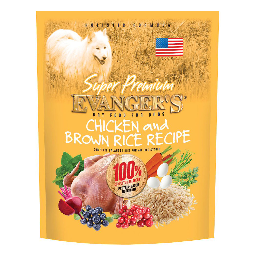 Evanger’s Super Premium Chicken with Brown Rice Recipe Dry Dog Food