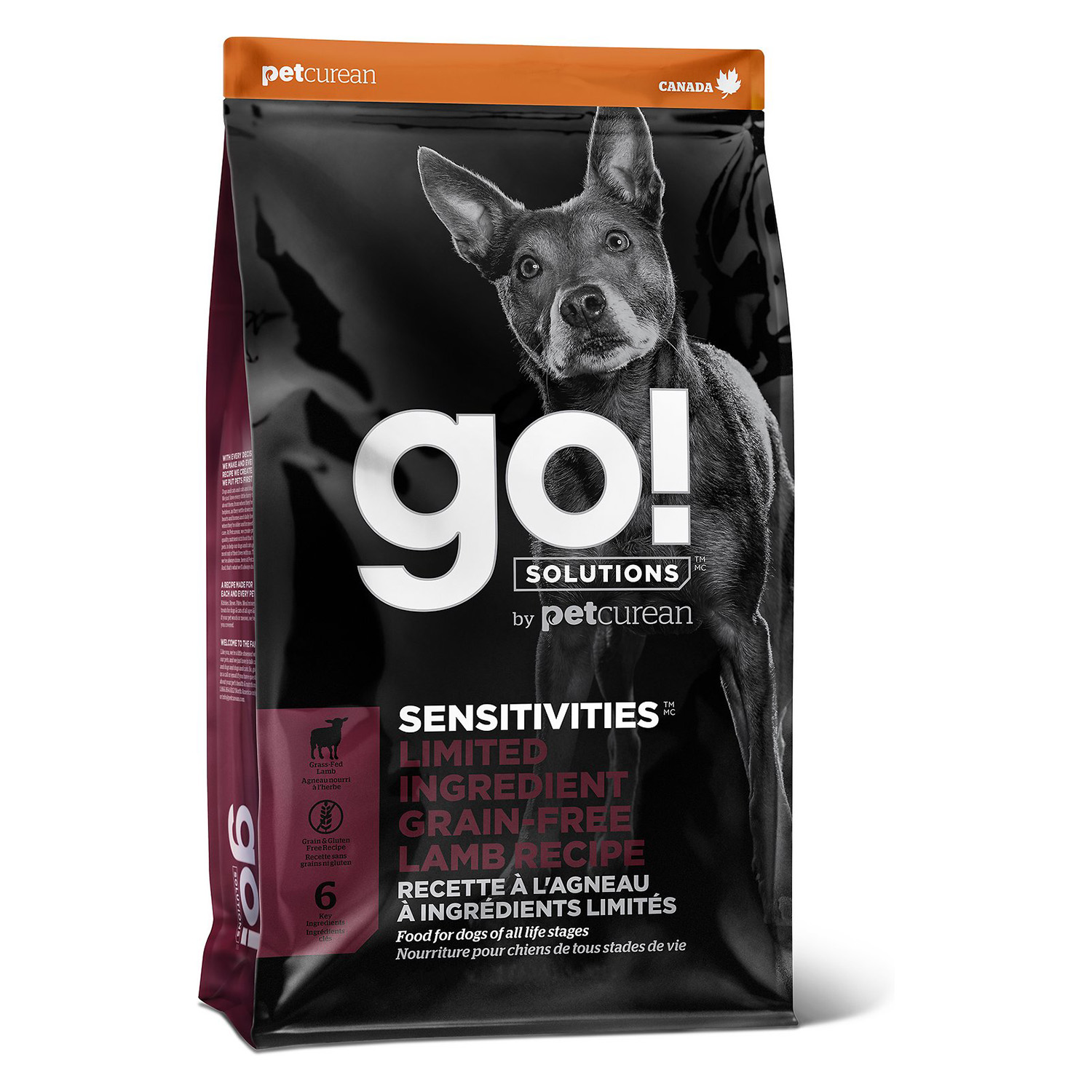 Go! Solutions Sensitivities Limited Ingredient Grain-Free Lamb Recipe Dry Dog Food