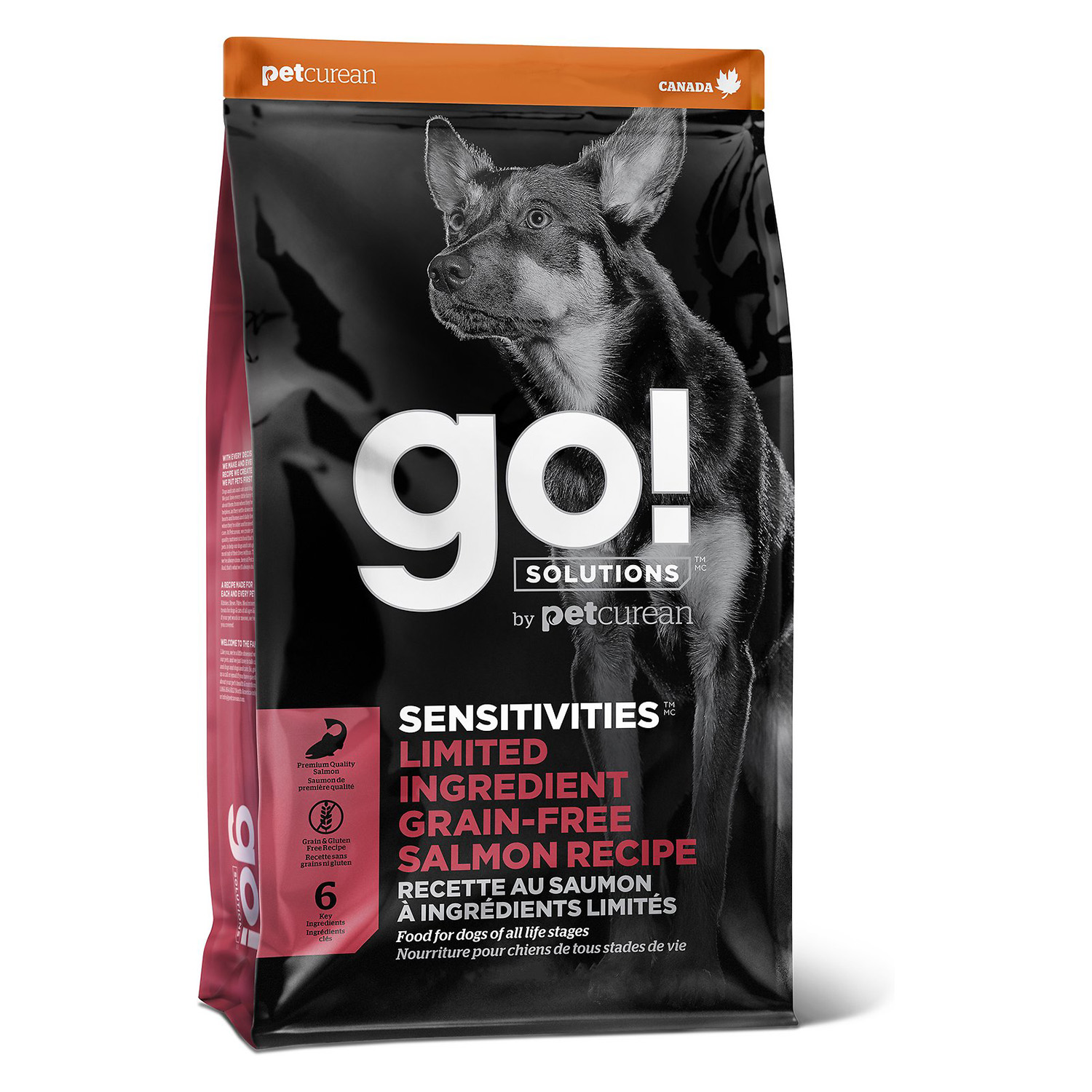 Go! Solutions Sensitivities Limited Ingredient Grain-Free Salmon Recipe Dry Dog Food