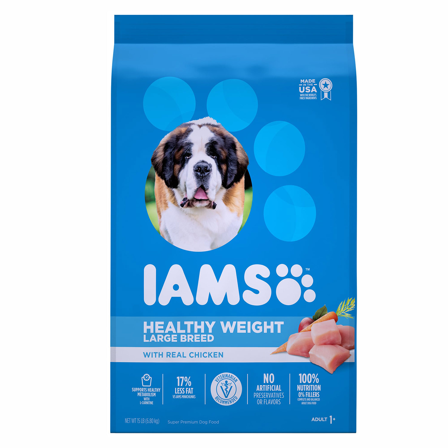Iams Adult Healthy Weight Large Breed Dry Dog Food