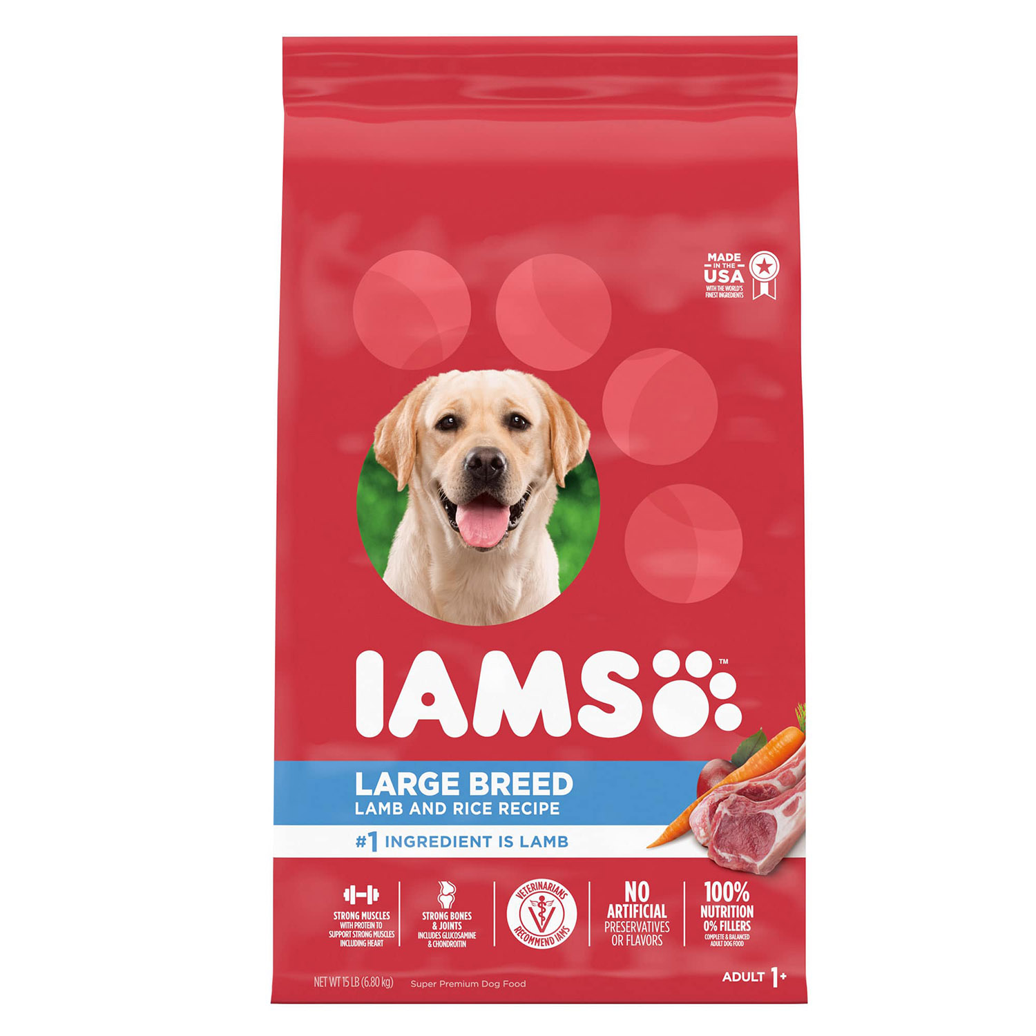 Iams Adult Large Breed Lamb & Rice Dry Dog Food
