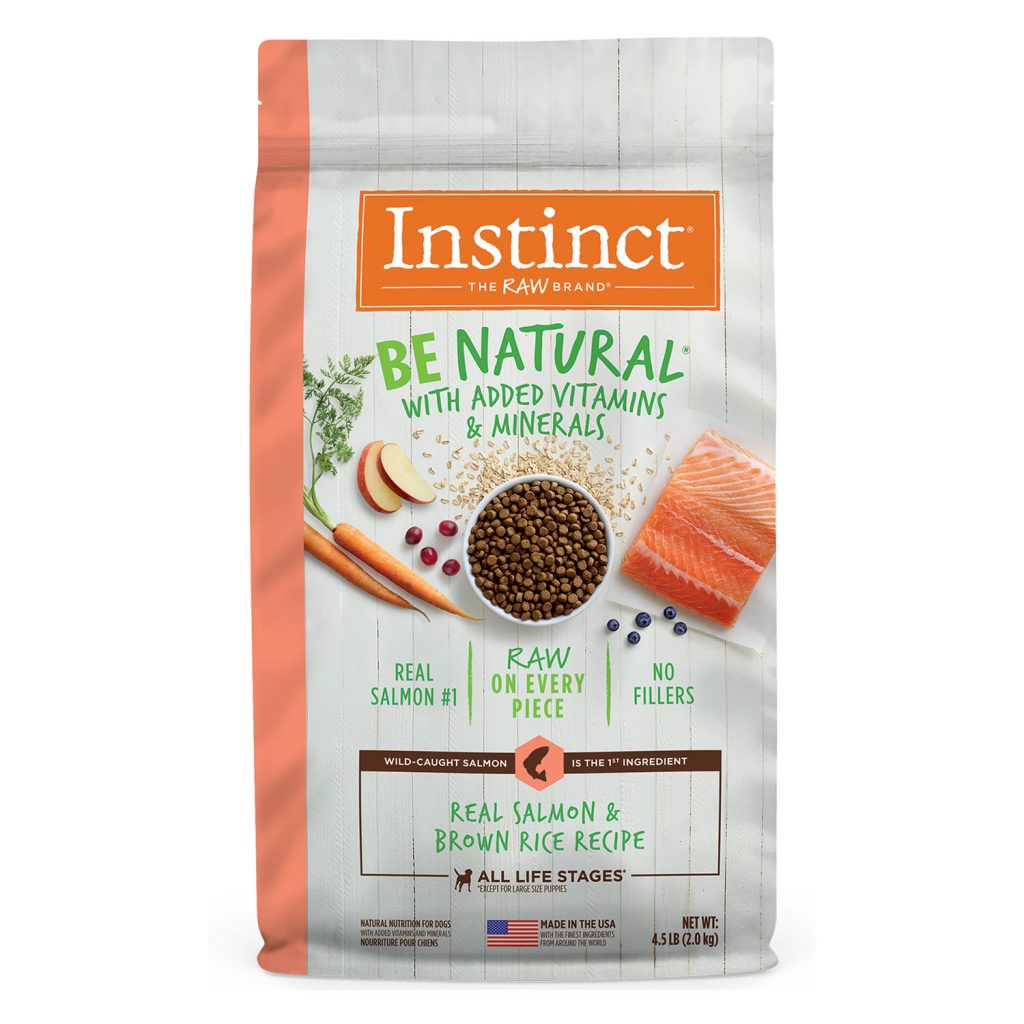 Instinct Be Natural Real Salmon & Brown Rice Recipe Dry Dog Food
