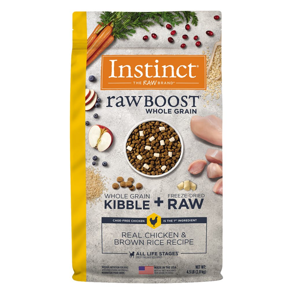 Instinct Raw Boost Whole Grain Recipe with Real Chicken & Brown Rice Dry Dog Food