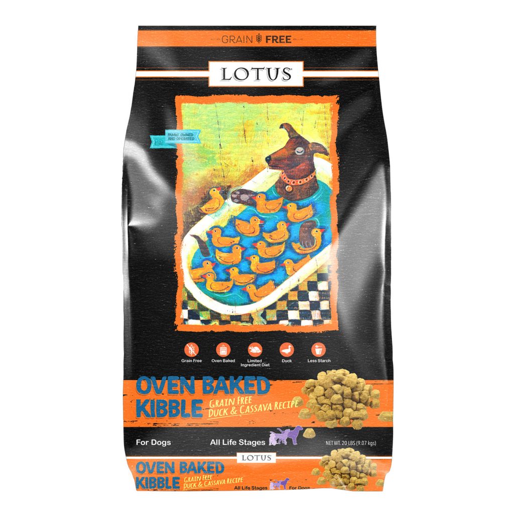 Lotus Oven Baked Regular Bites Duck Recipe Dry Dog Food