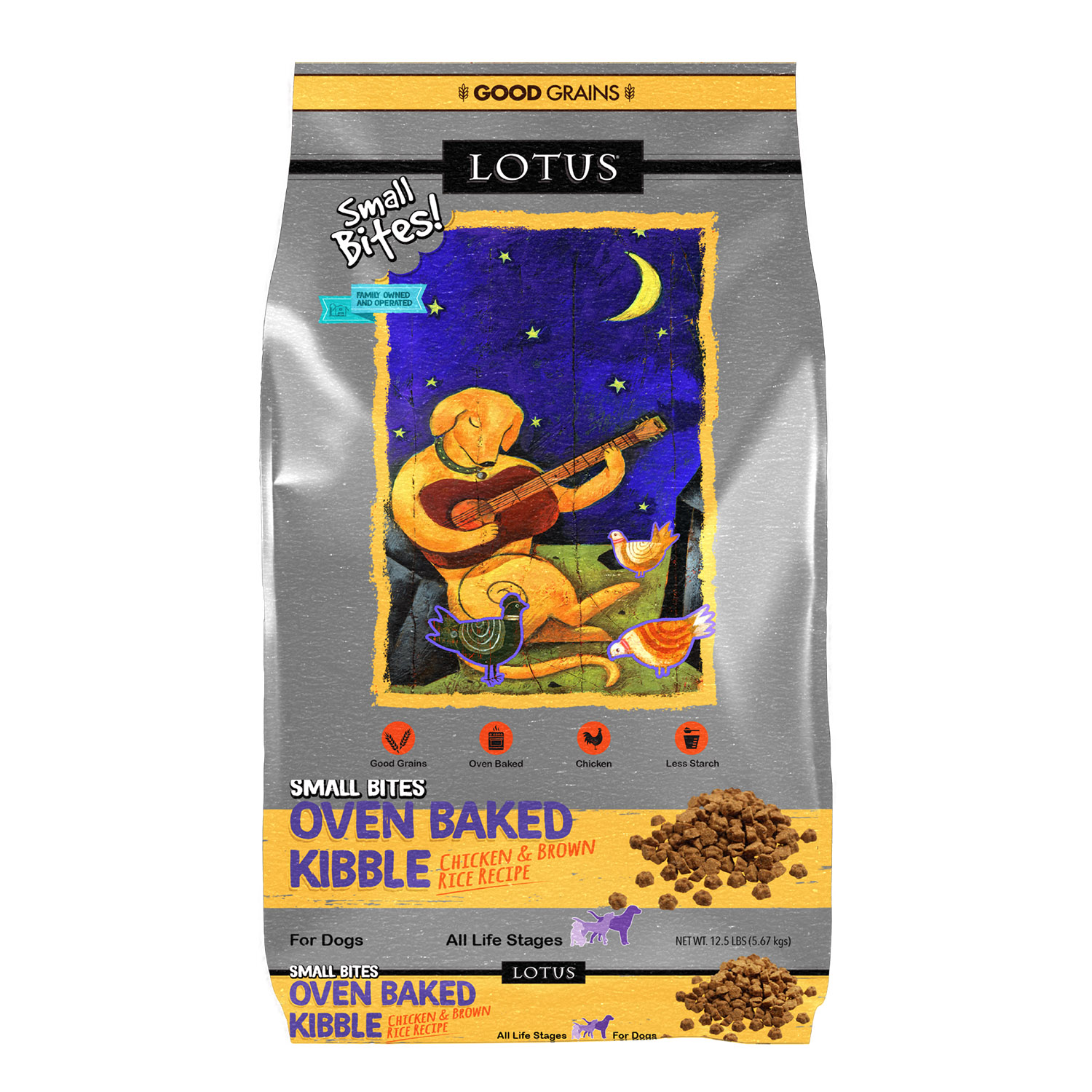 Lotus Oven Baked Small Bites Chicken Recipe Adult Dry Dog Food