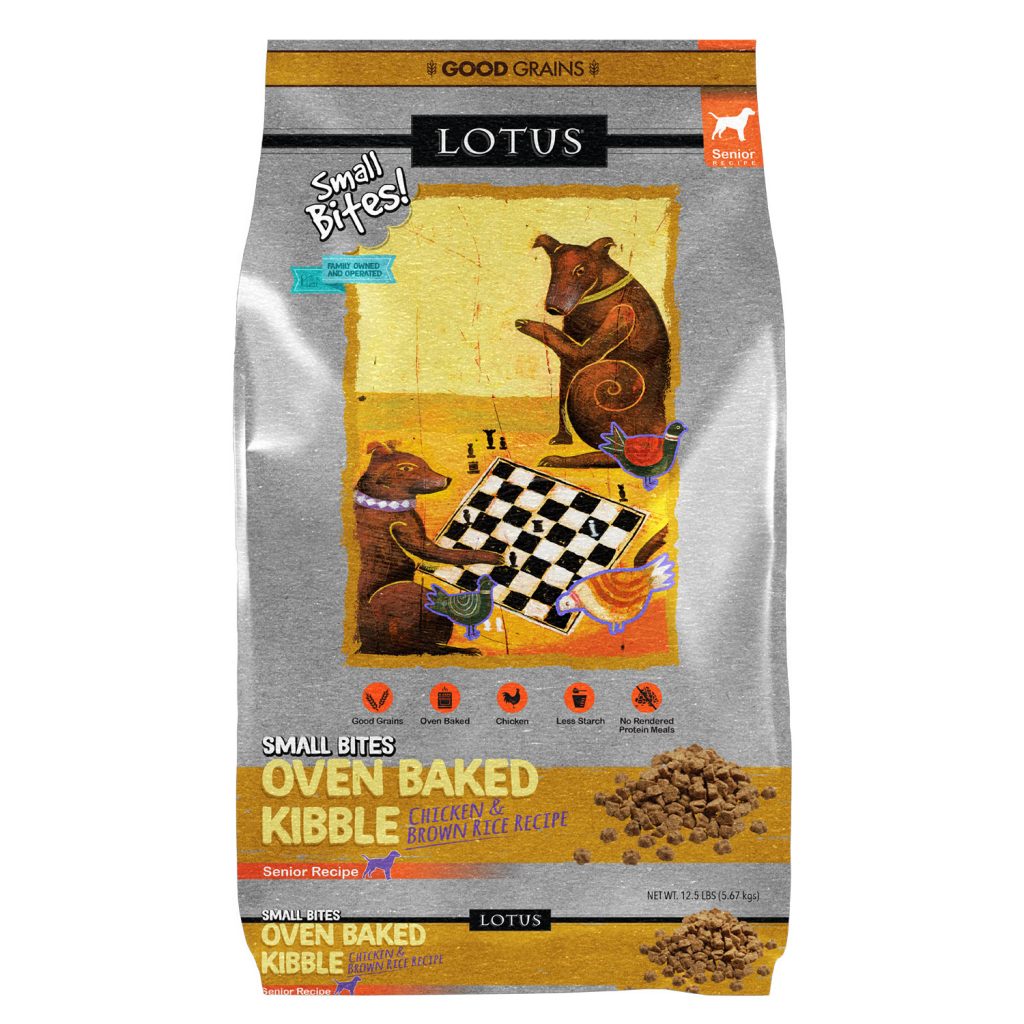 Lotus Oven Baked Small Bites Chicken Recipe Senior Dry Dog Food