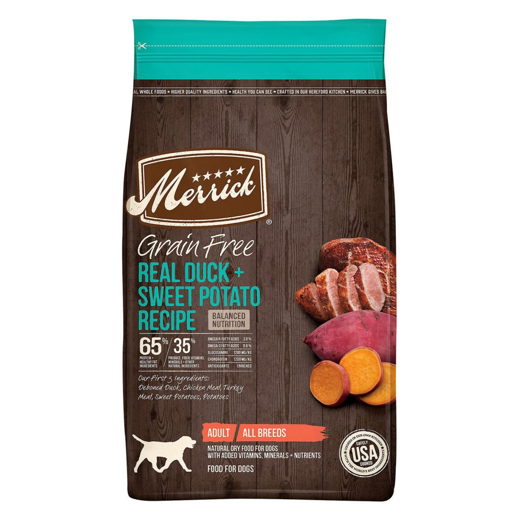 Merrick Grain-Free Real Duck + Sweet Potato Recipe Dry Dog Food
