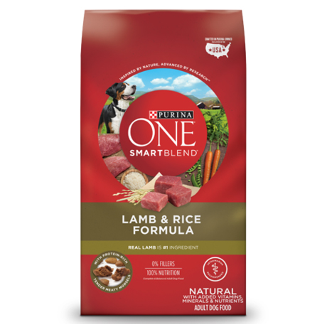 Purina One SmartBlend Adult Dog Lamb & Rice Formula Dry Dog Food